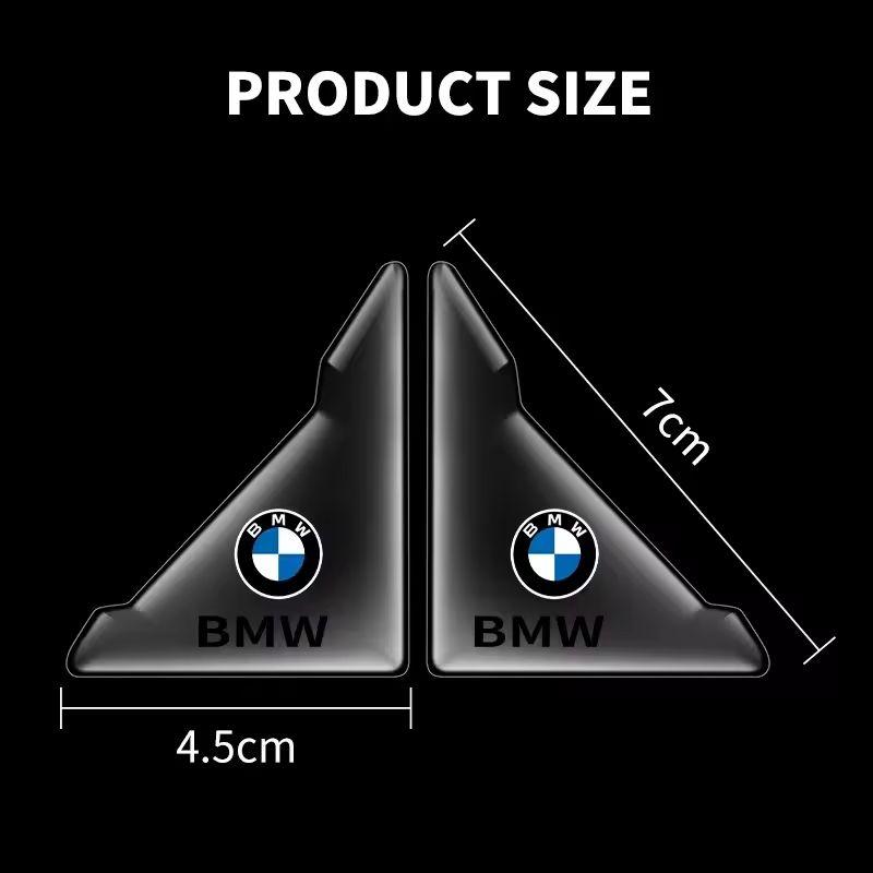 CTCE1 2/4Pcs Car Door Corner Protector Stickers Decoration For BMW Performance E46 E90 E60 F20 X1 F10 F30 X3 E70 E39 E36 E87 X7 E92