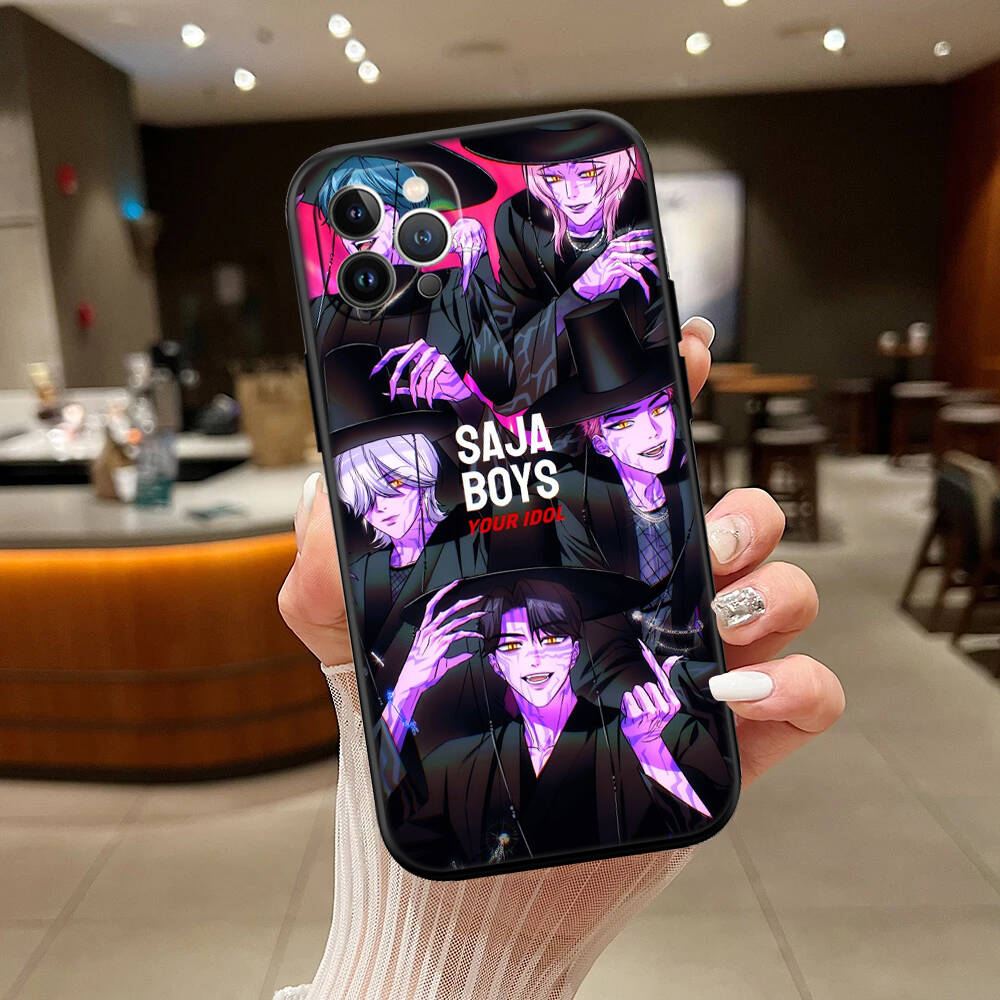 Saja Boys Kpop New Phone Case for Samsung S20 S21 S22 S23 S24 FE Ultra Plus Lite S21S A07 A17 A36 A37 A55 A57 F06 F16 M06 M16 M56