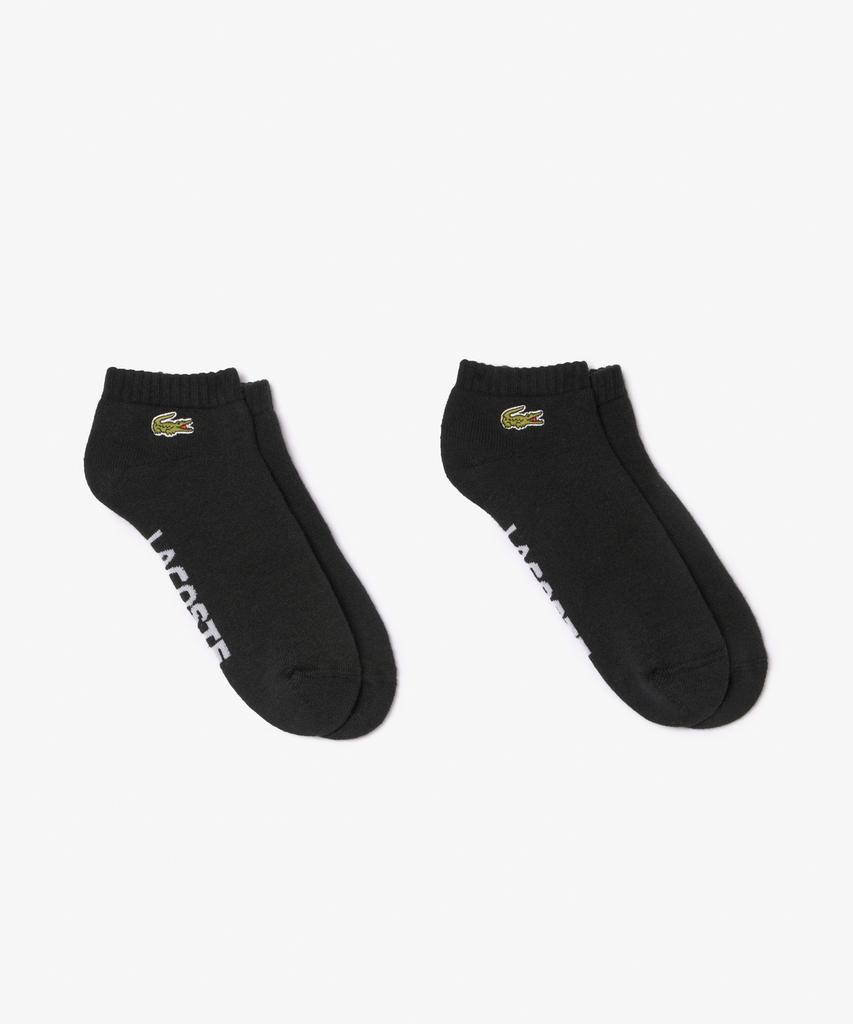 LACOSTE Men'S Sport Cushioned Ankle Socks 2-Pack Bundle Ra2653-56G C31