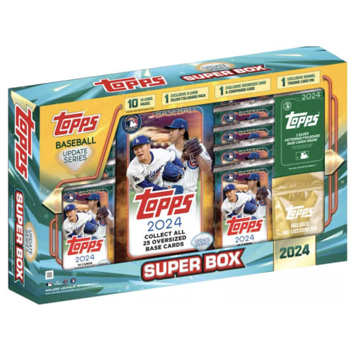 2024 Topps Baseball Обновления Супербокс