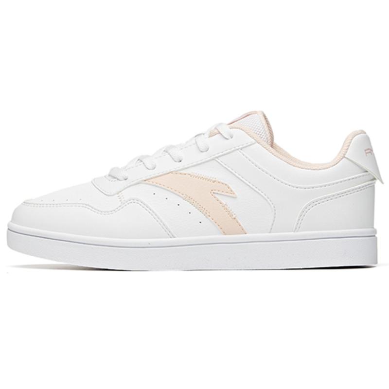 ANTA Skateboarding Series Sneakers  White Beige  Women s Sneakers 922118009-1 36.5