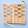 Wooden Toy Car Display Case Collectible Protection, Durability, Multi Grid, Display Shelf Wall Mounted Model Car Storage Rack