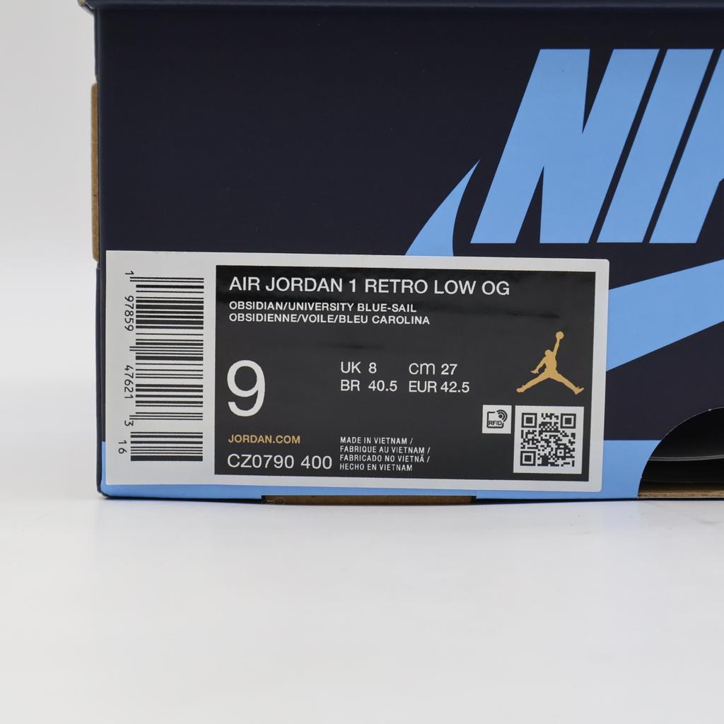 CZ0790-400 Nike Air Jordan 1 Retro Low OG Obsidian (Men's)