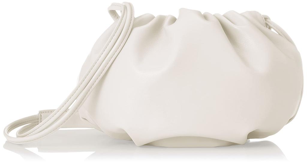 Dámská kabelka přes rameno z umělé kůže se stahovací šňůrkou EFOLE bílá [Topkapi]