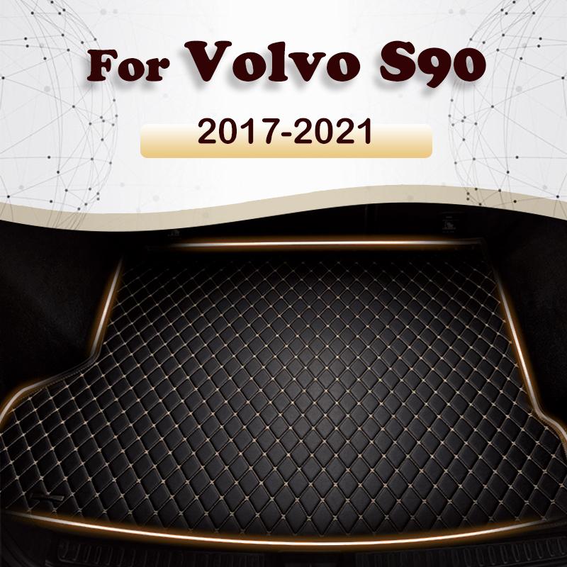 Car Trunk Mat For Volvo S90 2017 2018    Custom Car Accessories Auto Interior
