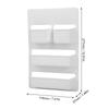RV Door Storage Box Wall-Mounted Kitchen Storage Bathroom Wall Mounted Organizer For Road Trips Outdoor Enthusiasts Travel