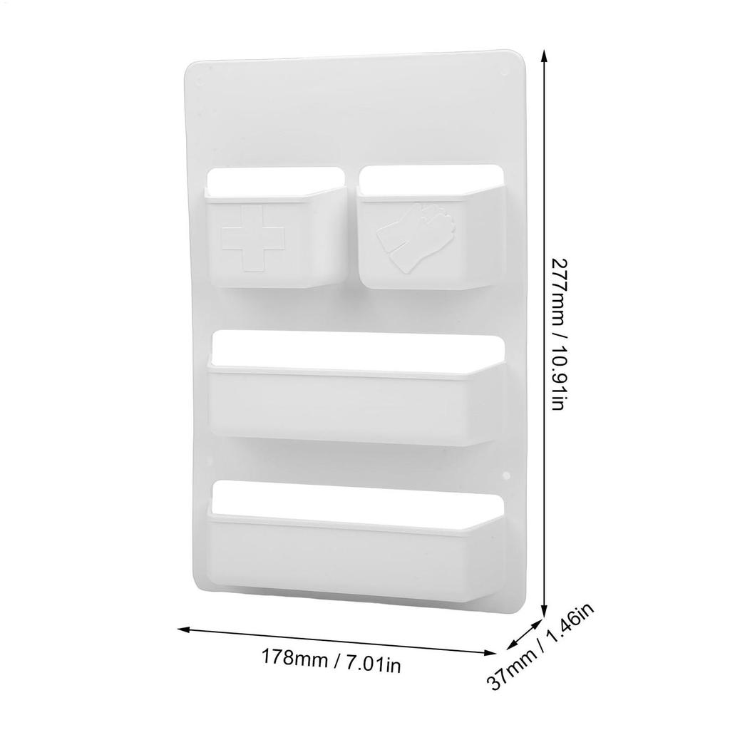 RV Door Storage Box Wall-Mounted Kitchen Storage Bathroom Wall Mounted Organizer For Road Trips Outdoor Enthusiasts Travel