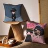 K-Kamen Rider-MT Cute Cartoon Pillow Case Printing Pillowcase Living Room Sofa Cushion Cover Bedroom Room Decor