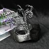 Carnival Mask Shiny Butterfly Mask Half Face Mask Adjustable For Christmas Carnival Halloween Fashion Show