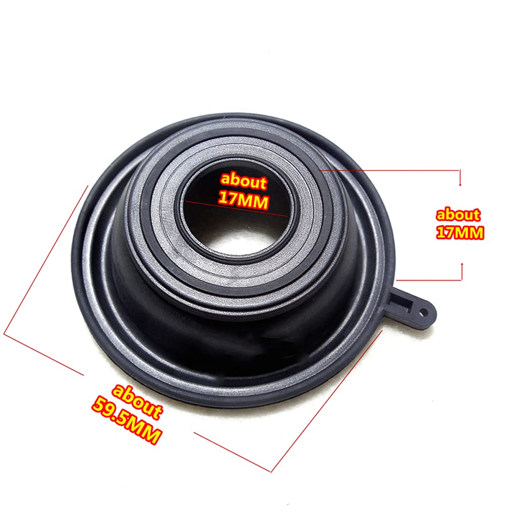 4pcs/set ZXR-250/400 ZX-4 ZZR-400CC Carburetor Vacuum Diaphragm KPS Motorcycle Keihin Carburetor