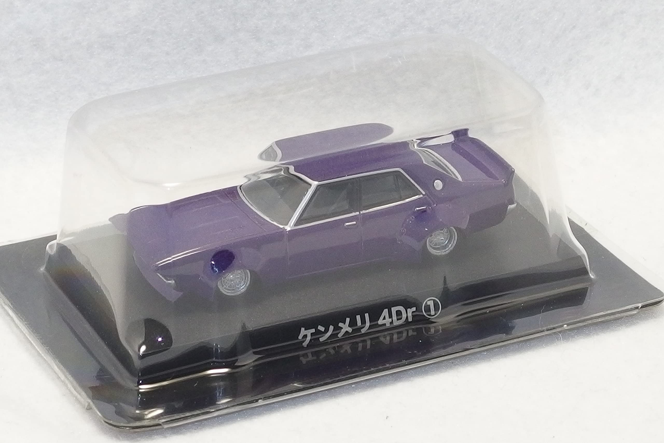Aoshima Grand Champion Collection Kenmeri 4Dr Purple Nissan Aoshima Bunka Kyozai 1/64 1