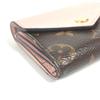 Louis Vuitton M62933 Monogram Portefeuille-Zoe Compact Wallet Trifold Wallet