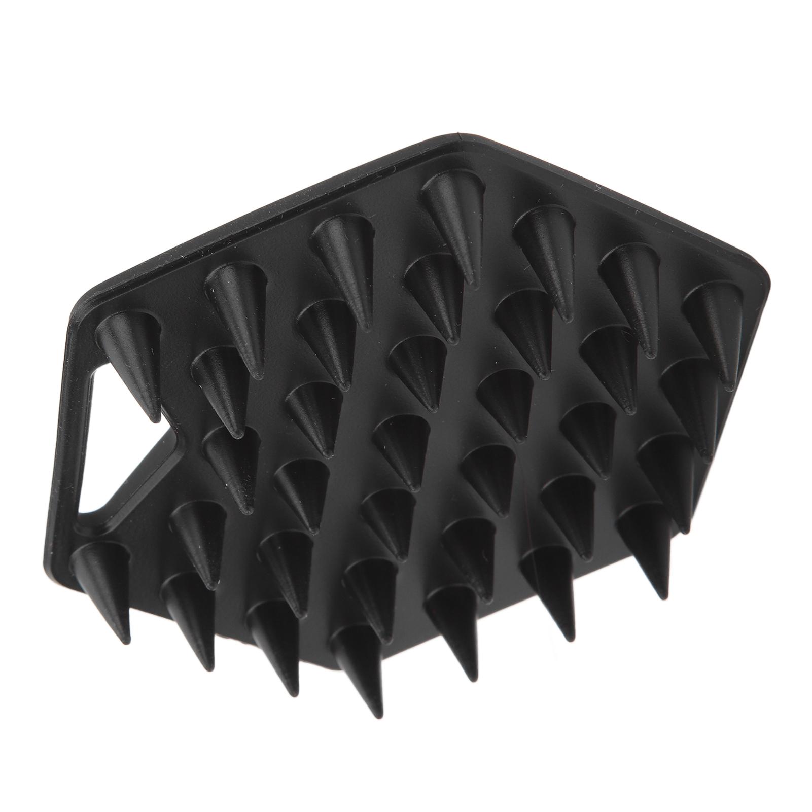 Отшелушивающая щетка для лица Глубокое очищение Мягкая силиконовая щетка для лица и бороды с присоской Черная