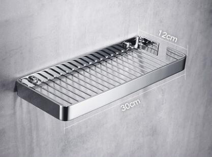 Shelves Wall Mounted solid brass Chrome Bathroom Soap Basket Brass Bath Shower Shelf Soap Basket Holder high quality