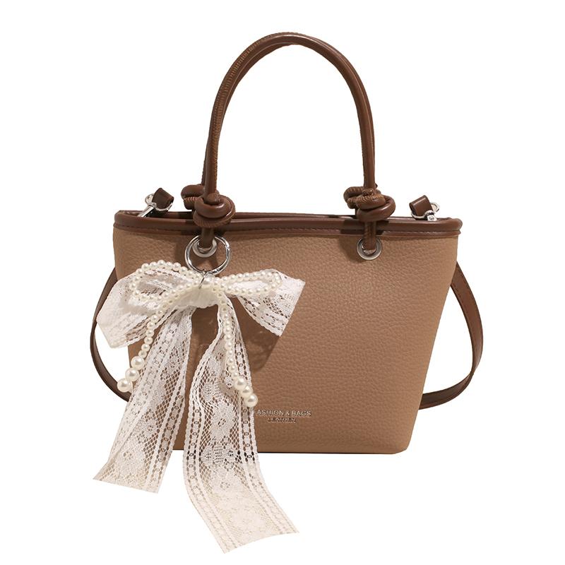 

Spacious Water Bucket Bags High-quality Women PU Leather Shoulder Purse Fashi Crossbody Handbags High-capacity Ladies Tote Bag світло-коричневого кольору
