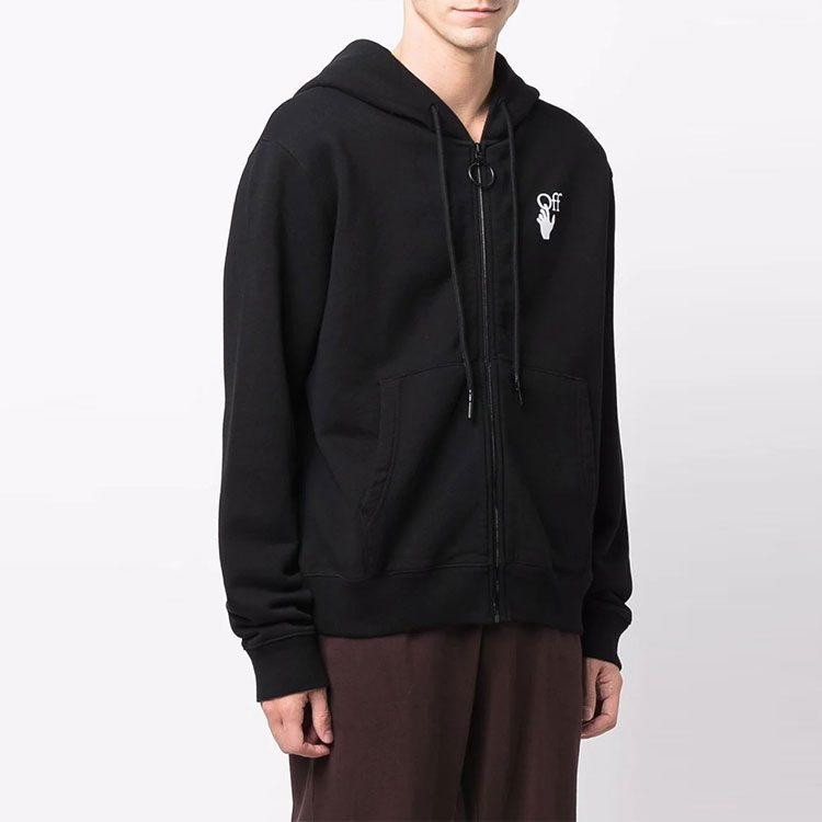 OFF WHITE Gradient Arrows Hoodie OMBE001F21FLE0041084