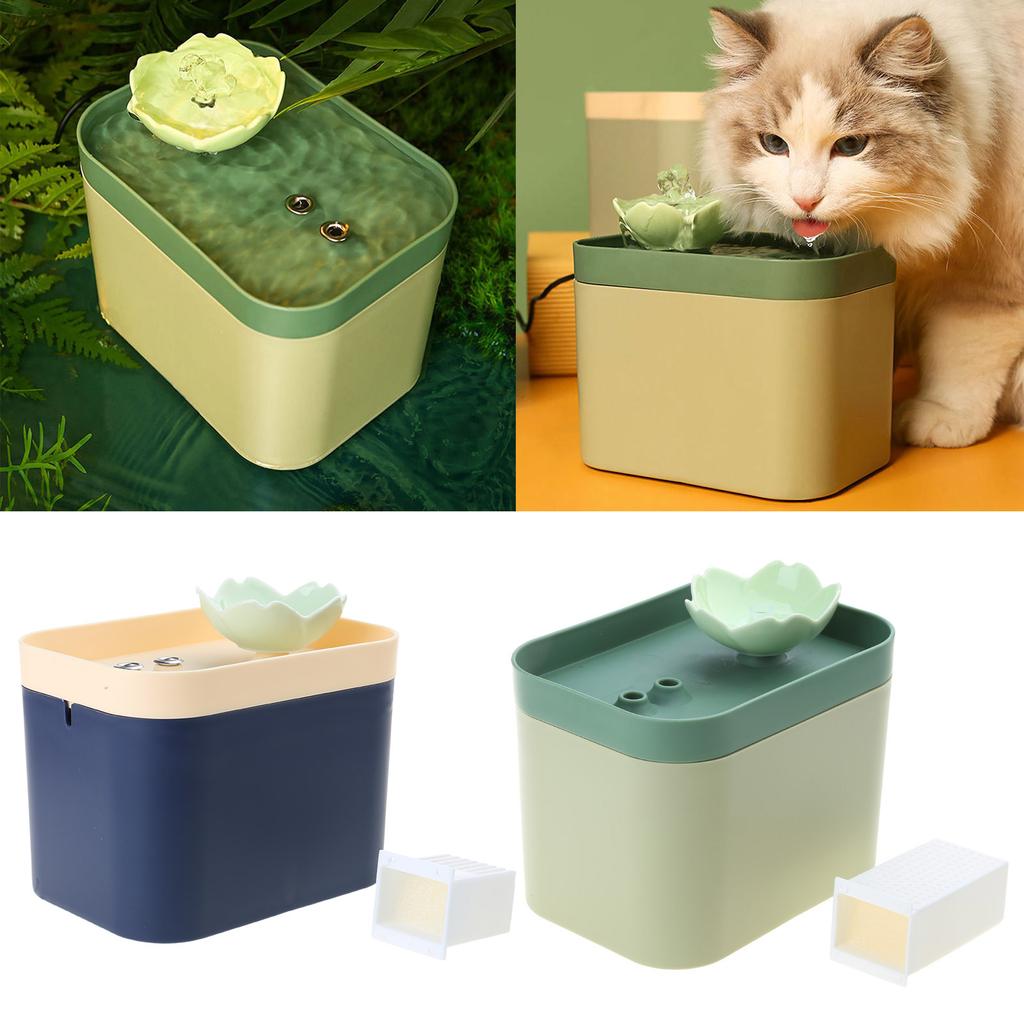 Cat Water Fountains Dogs Water Dispenser Big Capacity Super Quiet Intelligent Low Noise Waterer Gift for Cats