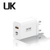 30W USB Type C Travel Charger For iPhone iPad Samsung Xiaomi Tablet Laptop Universal USB-C Fast Charging Chargers EU/US/UK Plug