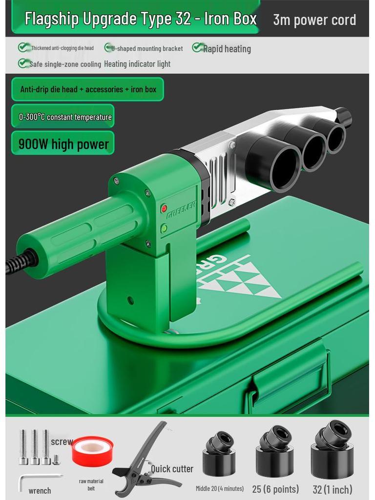 Green Forest Hot Melt PPR Pipe Welder - Household Container Welding Machine