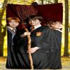 Harry Potterthemed Outdoor Blanket Featuring A Comfortable Soft And Lightweight Design Perfect For All Seasons Ideal For Travel Camping Picnics Couch