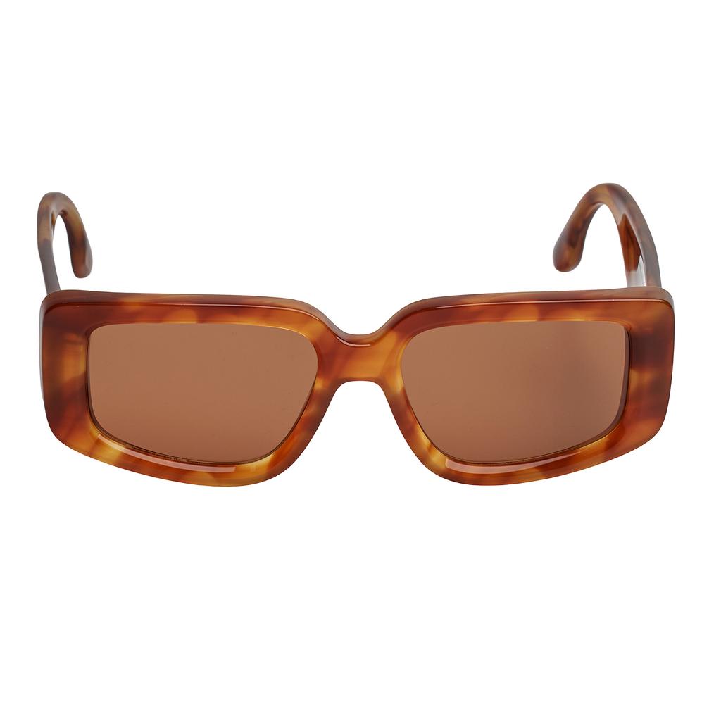 VB670S Rechteckige Sonnenbrille für Damen