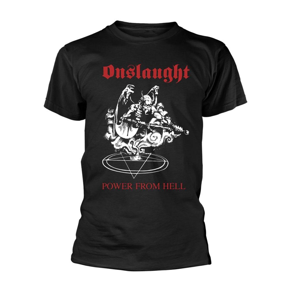 Onslaught 'Power From Hell' (Black) T-Shirt