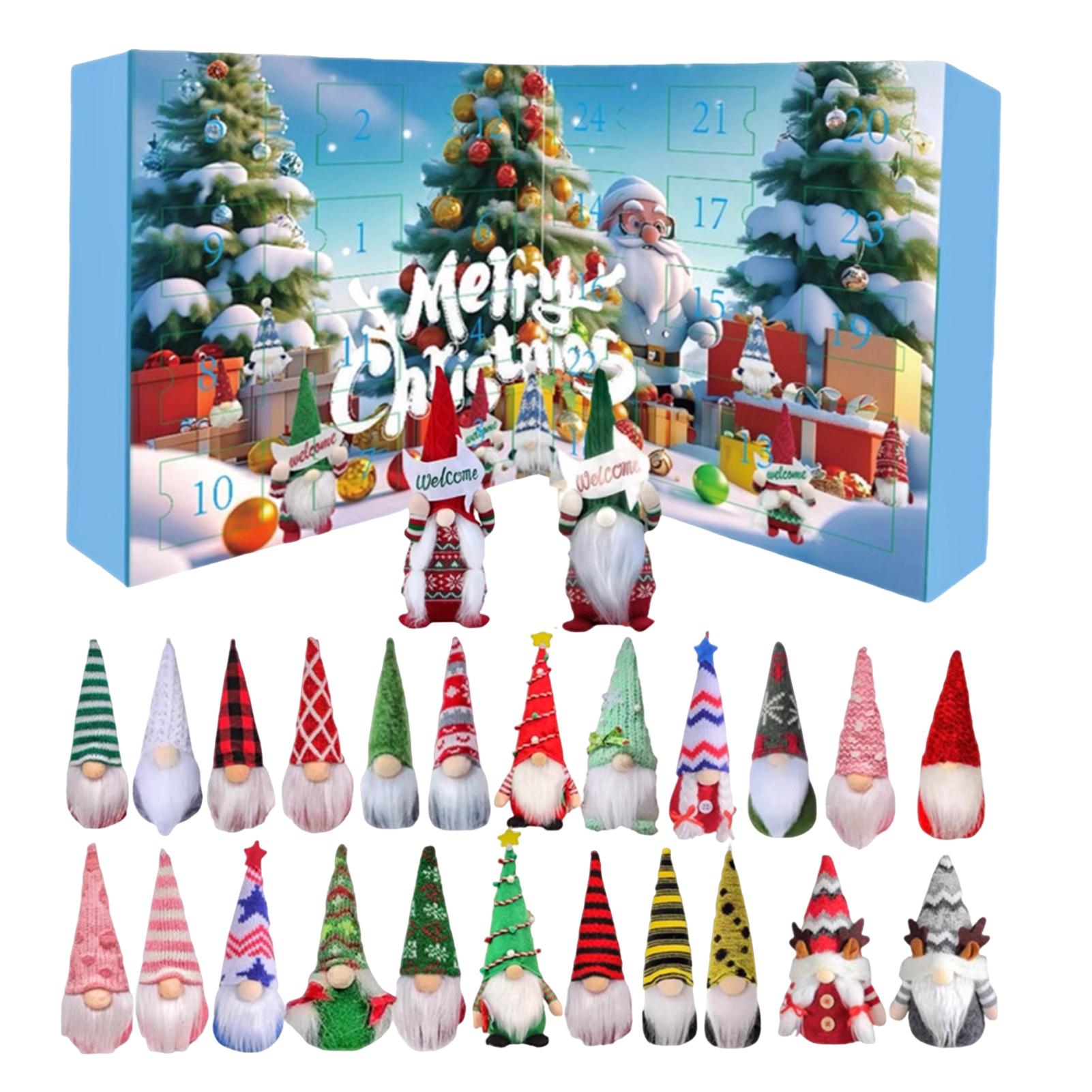 

Holiday Gnome Doll Advents Calendar Practical Advents Calendar Care Present Great Present Idea As Shown