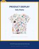 Korean Style Cotton Short Sleeve Boys' T-Shirt, Kids Printed Top