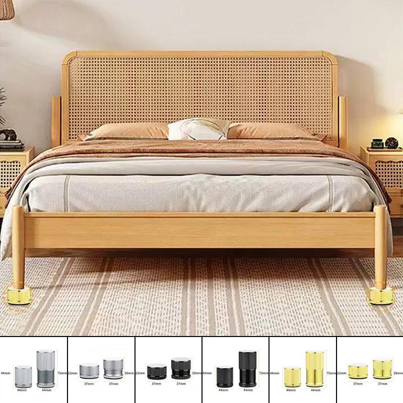 4Pcs Aluminum Alloy Furniture Heightening Foot Pad Adjustable Sofa Bed Anti-vibration Legs Multi-function Furniture Fittings