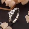 Year Of The Horse Ring Simple Coin Opening Adjustable Ring High-End Feel Zodiac Year Gift Accessories