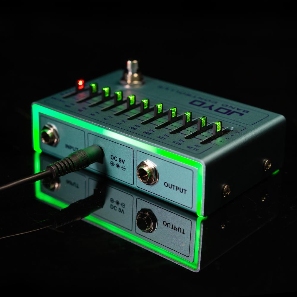 JOYO R-12 BAND CONTROLLER Equalizer Guitar Pedal 10 Band EQ Effect Cover Range from 31.25Hz To 16Hz Electric Guitar Bass Parts