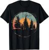 Treelined Sunset Tee  Peaceful View Shirts  Graphic T Shirts Men Clothing Tops Camisetas Streetwear Vintage T Shirt
