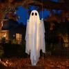 Weiche Geisterfigur für Schaufenster Große Hängeschaukel Halloween-Dekoration mit Fernbedienung und Schnur Wasserdichtes Gewebe Hof Baumlicht,
