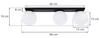 ALTA WHITE CEILING LAMP 3-FLAT WIDE BASE E14