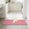 Design G-General Cute Animal Butt Theme Floor Mat Non-slip Quick-dry Diatomaceous Earth Bath Mat, Absorbent Doormat