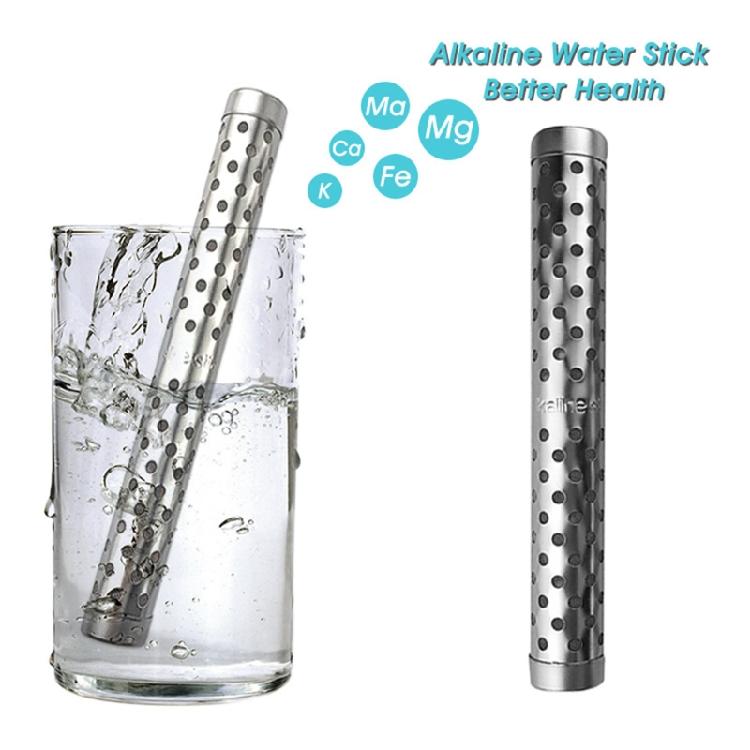 Portable Alkaline pH Water Filter Stick Hydrogen Mineral Purifier for w/ Tourmal