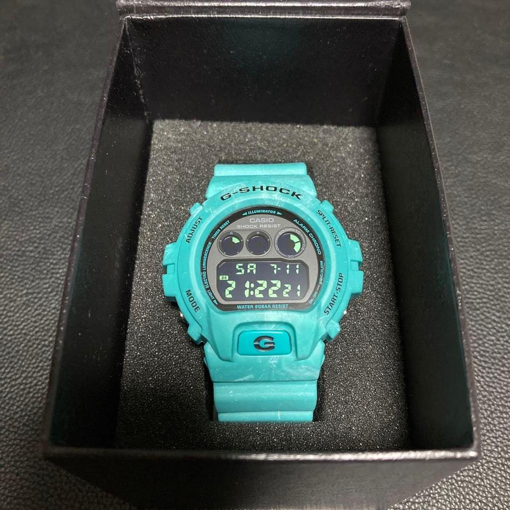 Used Very good condition DW-6900WS-2JF CASIO G-SHOCK Third Casio G-Shock dw-6900 Crazy Colors