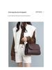 Versatile Women's Genuine Leather Crossbody Bag - Large Capacity, Popular Autumn/Winter Handbag