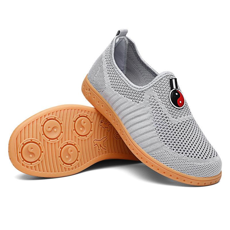 Letnie buty do Tai Chi Męskie i Damskie Siatkowe Oddychające Sportowe Buty do Chodzenia Buty do Baduanjin Kung Fu Buty do Treningu Wushu
