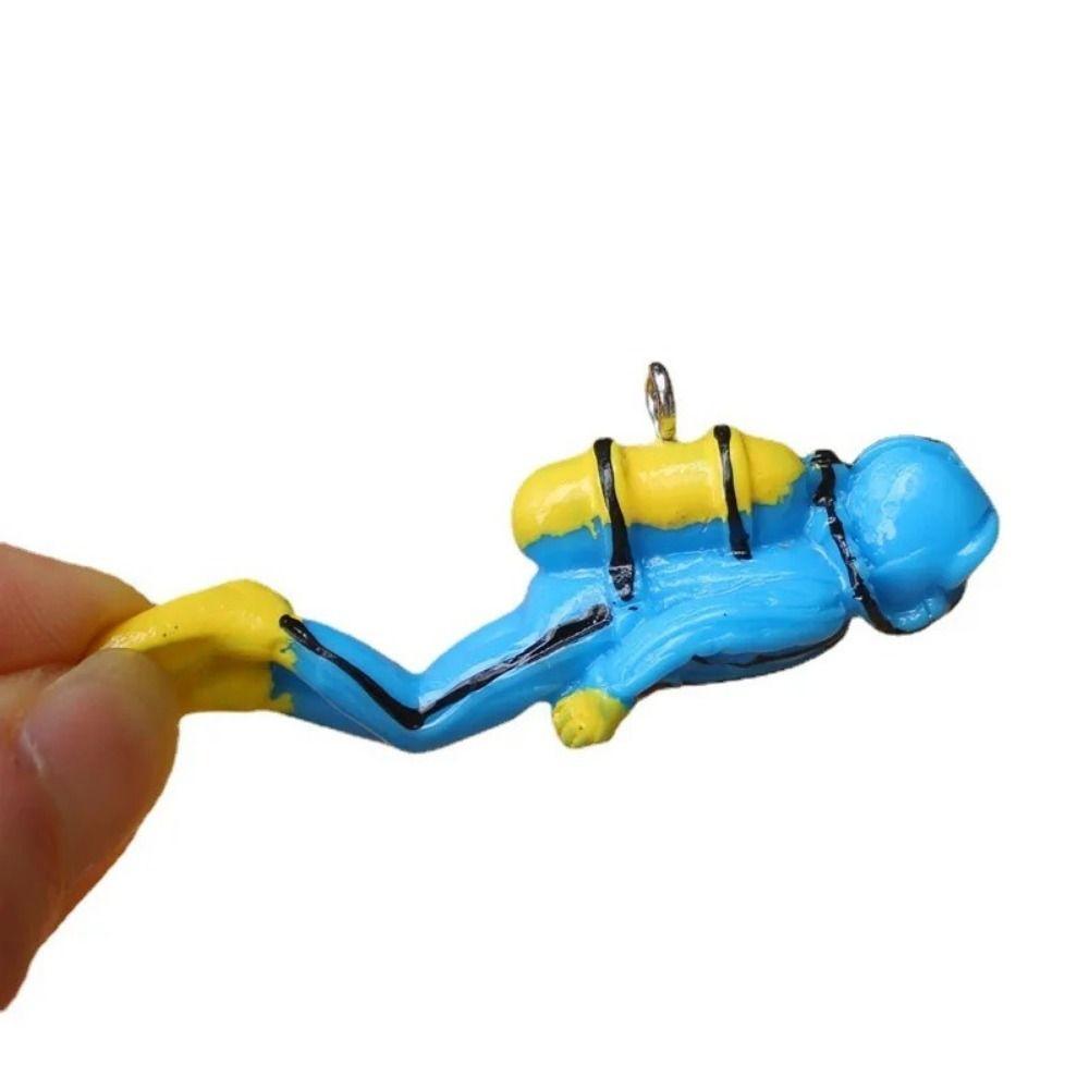 Small Floating Ball Fish Tank Decoration Simulation Diver Underwater Ornament  Underwater World