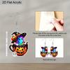 Gothic Pumpkin Cup Colorful Ghost Acrylic Earrings for Women Exquisite Star Pumpkin Earrings Halloween Earrings Holiday Gifts