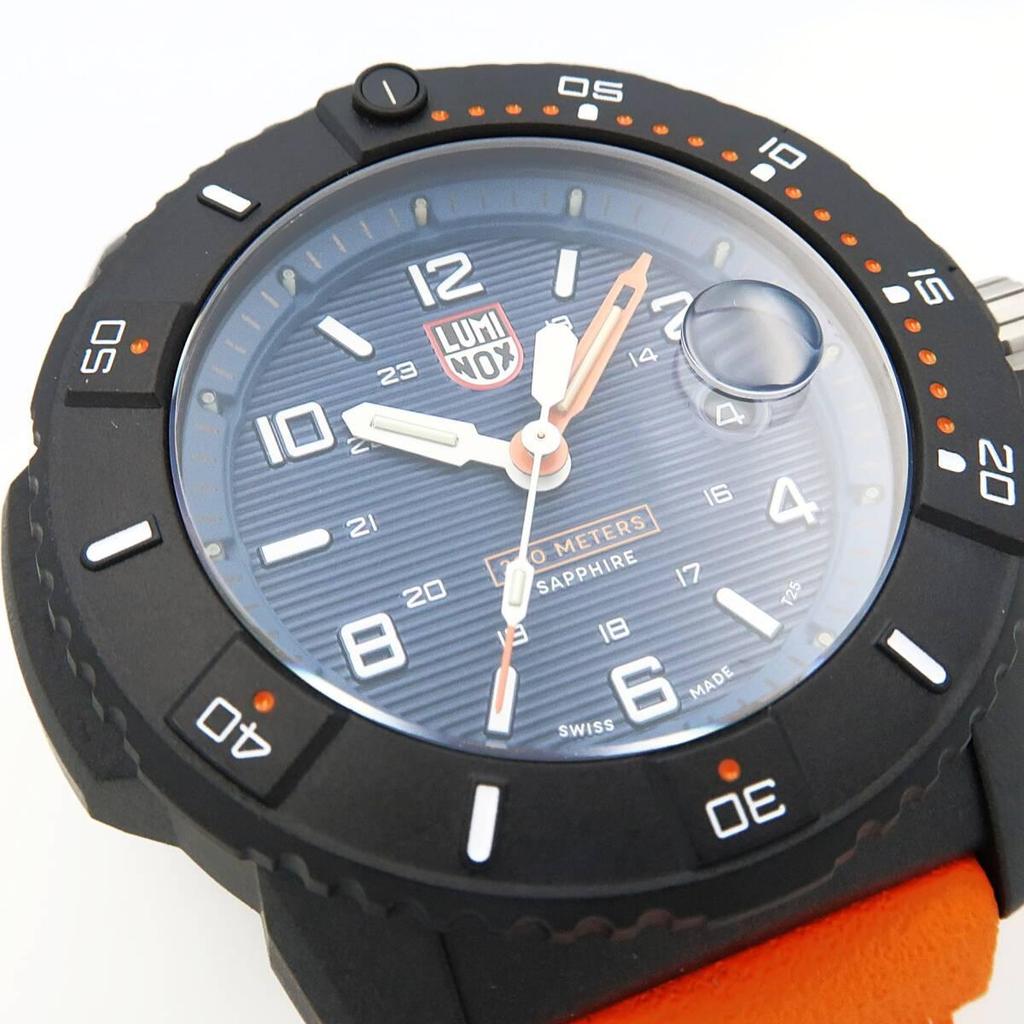 Used Luminox Luminox XS.3603 NAVY SEAL Orange x Black Military Watch Dive Watch