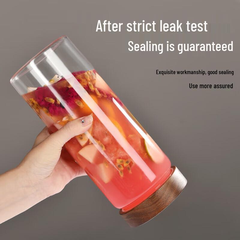 ZISIZ Glass Stackable Food Storage Jar