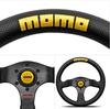 MOMO Competition Lenkrad Schwarz Air Wheel, Speichen/Schwarzes Leder, 320mm, C-70