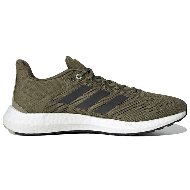 adidas PureBoost 21 Focus Olive Men Sneakers Green Core-Black Halo-Green GY5101