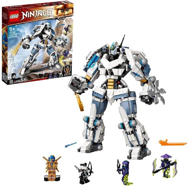 

LEGO NINJAGO 71738 Столкновение Титанов Мех