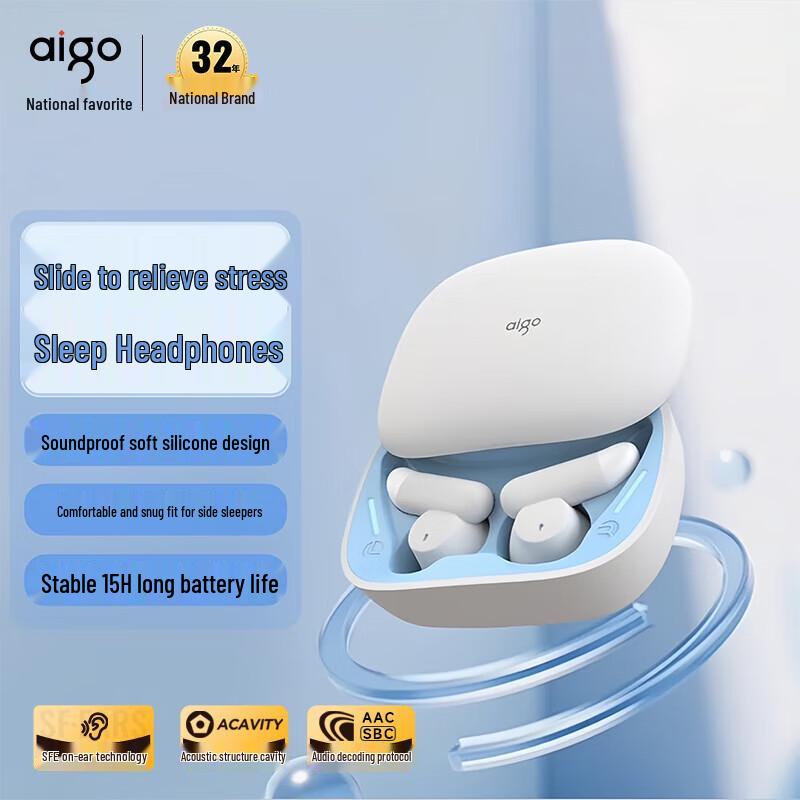 

aigo TJ165 TWS Sleep Music Earbuds