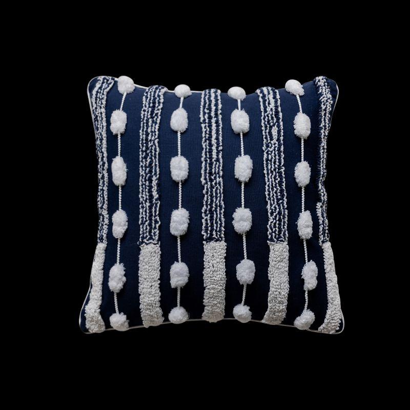 

Manyue Modern Minimalist Fabric Craft Pillow Living Room Backrest Pillow Model Room Bedroom Bedside Cushion