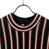 UNITED TOKYO made in Japan Striped Pattern Long sleeve Cotton knit sweater Men's Used