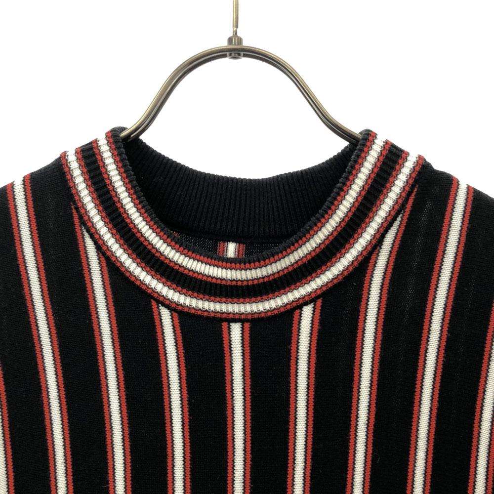 UNITED TOKYO made in Japan Striped Pattern Long sleeve Cotton knit sweater Men's Used